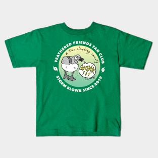 Feathered Friends Fan Club (& Tree Climbing Society) Kids T-Shirt